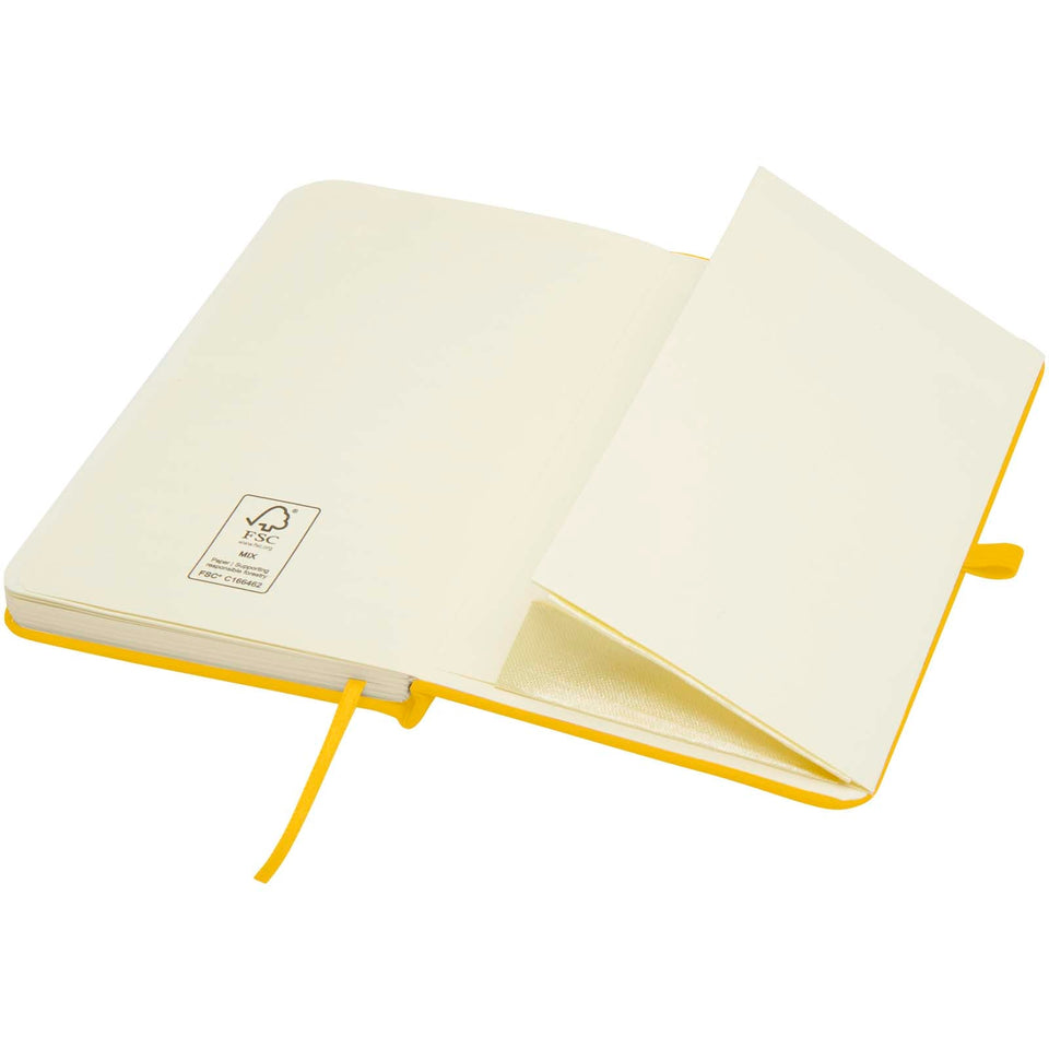 Blocco note formato A6 con copertina rigida Spectrum Plus personalizzato con logo - Pubblienne