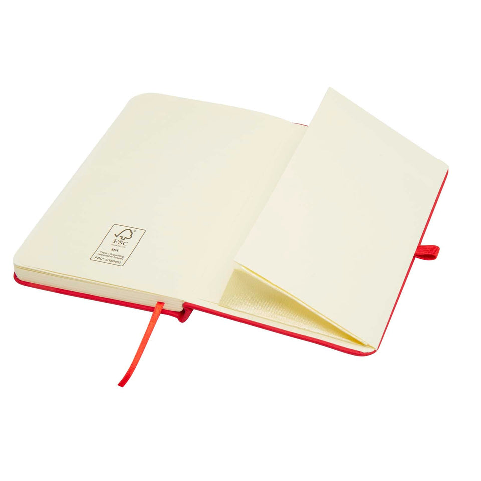 Blocco note formato A6 con copertina rigida Spectrum Plus personalizzato con logo - Pubblienne