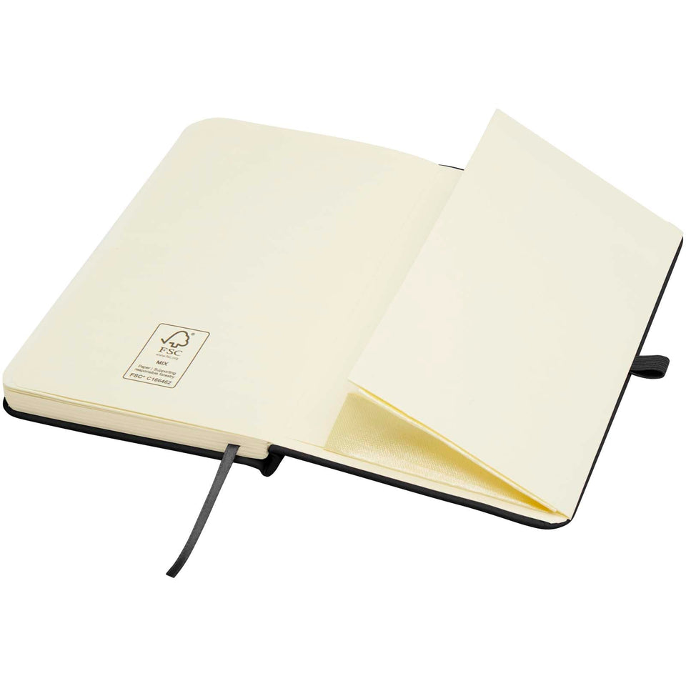Blocco note formato A6 con copertina rigida Spectrum Plus personalizzato con logo - Pubblienne