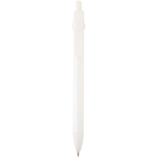 Penna a sfera in plastica riciclata Fidget (inchiostro nero) personalizzato con logo - Pubblienne