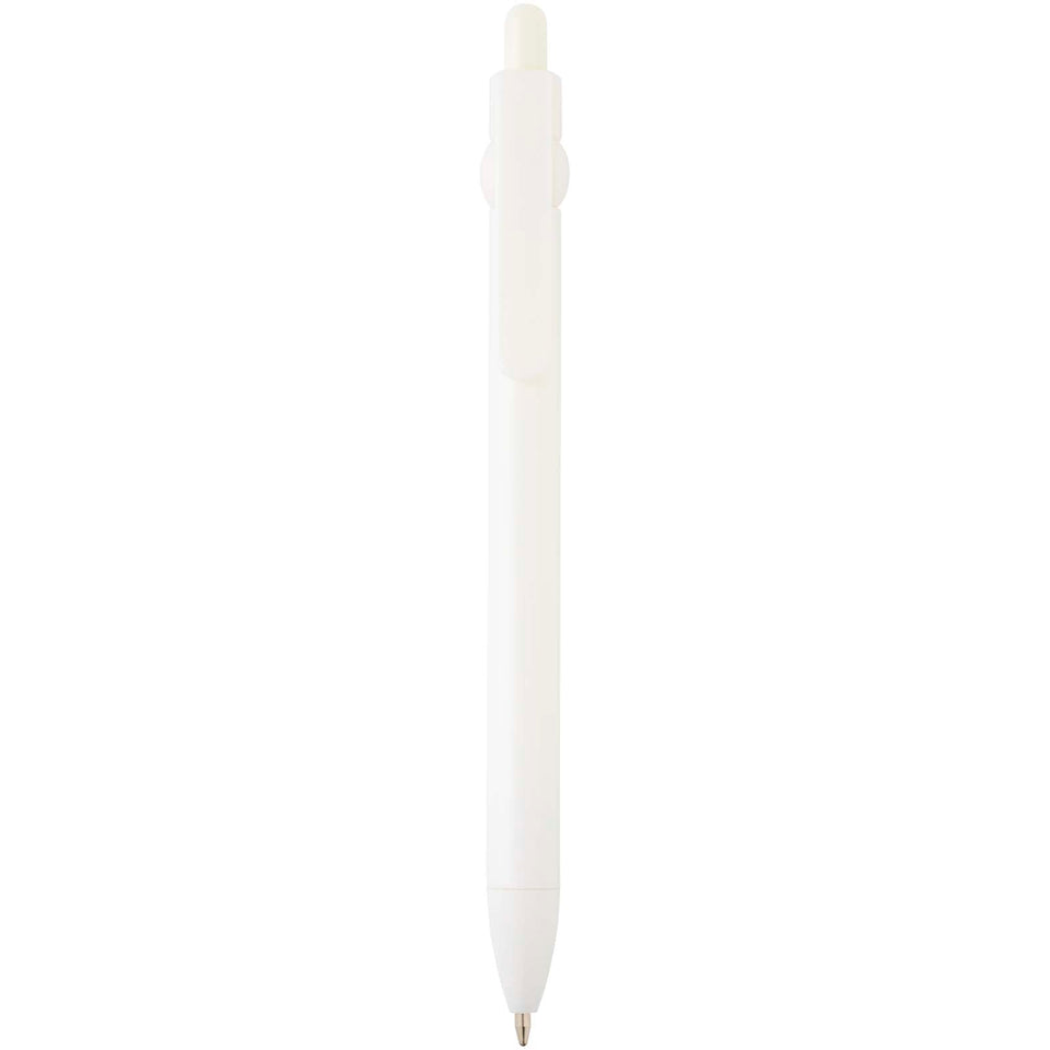 Penna a sfera in plastica riciclata Fidget (inchiostro nero) personalizzato con logo - Pubblienne