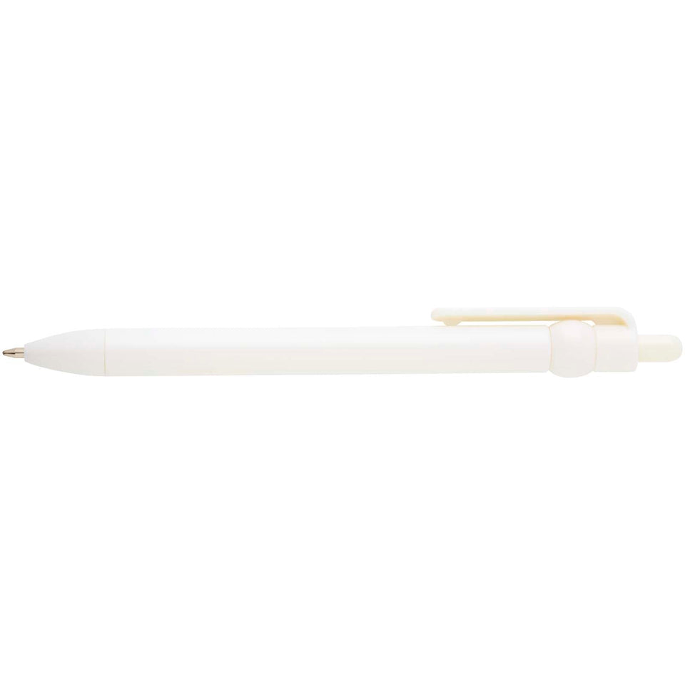 Penna a sfera in plastica riciclata Fidget (inchiostro nero) personalizzato con logo - Pubblienne