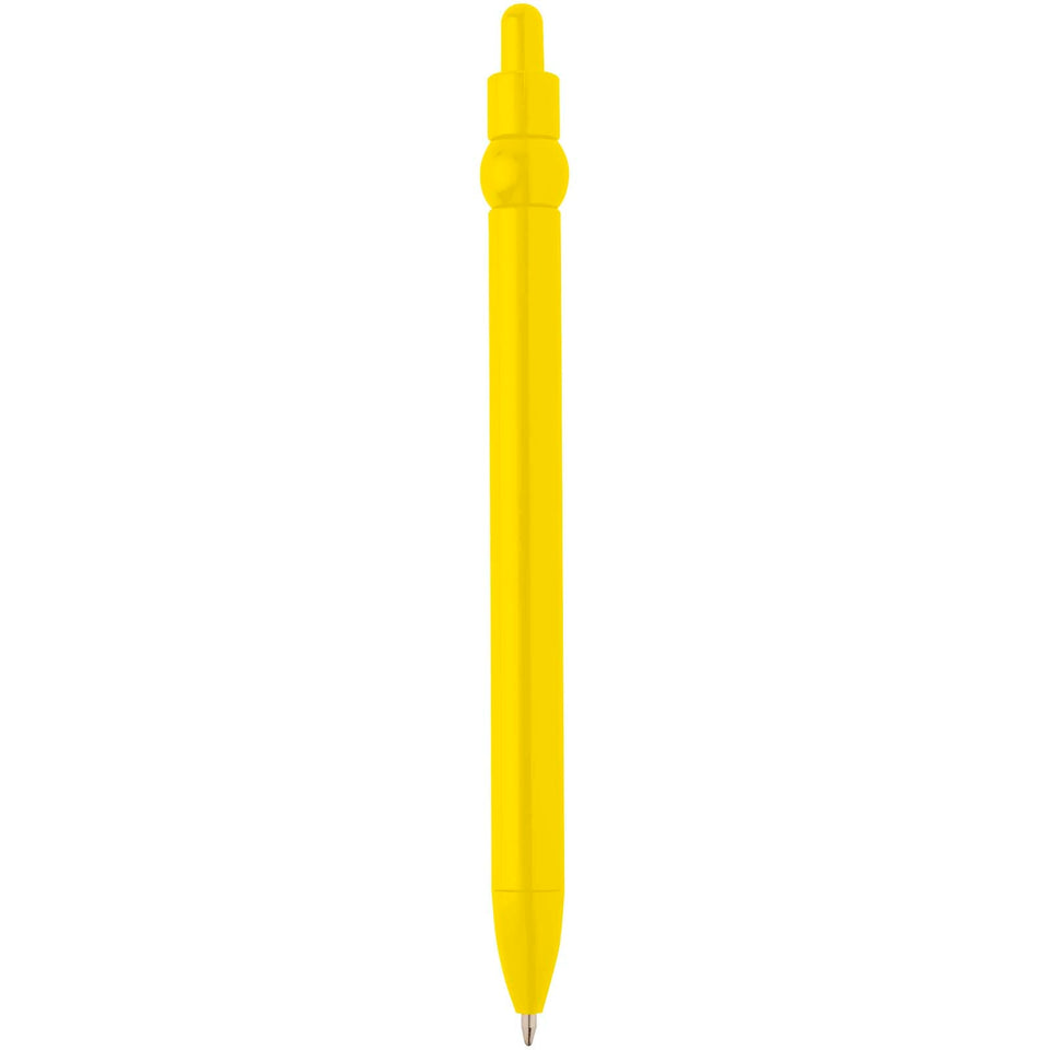 Penna a sfera in plastica riciclata Fidget (inchiostro nero) personalizzato con logo - Pubblienne