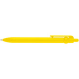 Penna a sfera in plastica riciclata Fidget (inchiostro nero) personalizzato con logo - Pubblienne