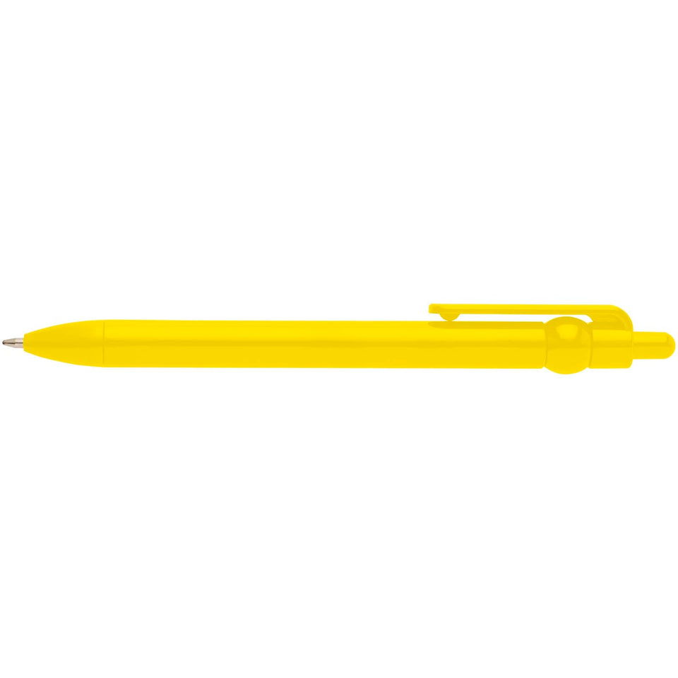 Penna a sfera in plastica riciclata Fidget (inchiostro nero) personalizzato con logo - Pubblienne