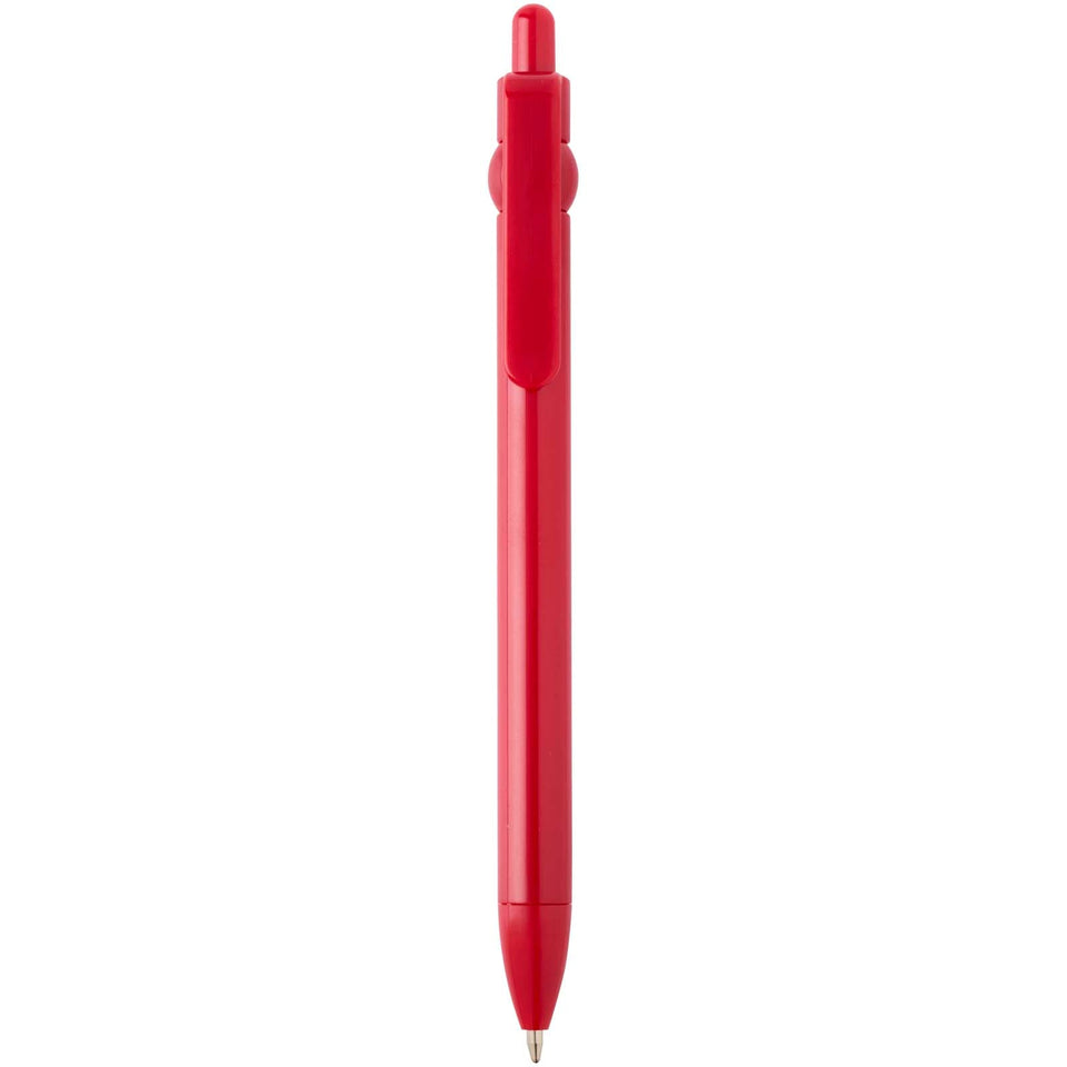 Penna a sfera in plastica riciclata Fidget (inchiostro nero) personalizzato con logo - Pubblienne