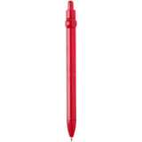 Penna a sfera in plastica riciclata Fidget (inchiostro nero) personalizzato con logo - Pubblienne