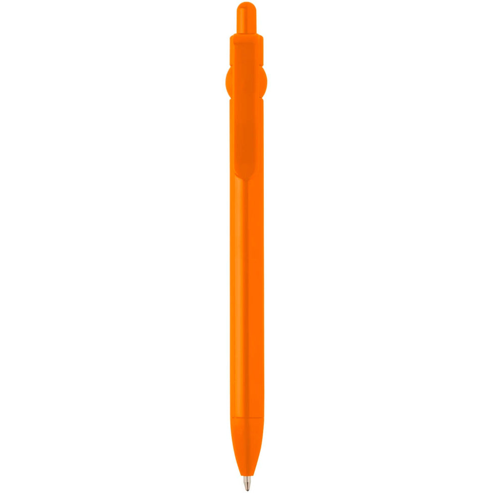 Penna a sfera in plastica riciclata Fidget (inchiostro nero) personalizzato con logo - Pubblienne