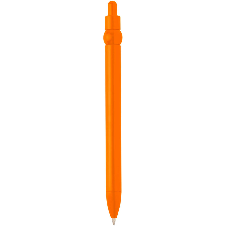 Penna a sfera in plastica riciclata Fidget (inchiostro nero) personalizzato con logo - Pubblienne