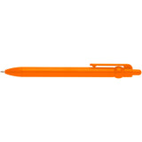 Penna a sfera in plastica riciclata Fidget (inchiostro nero) personalizzato con logo - Pubblienne