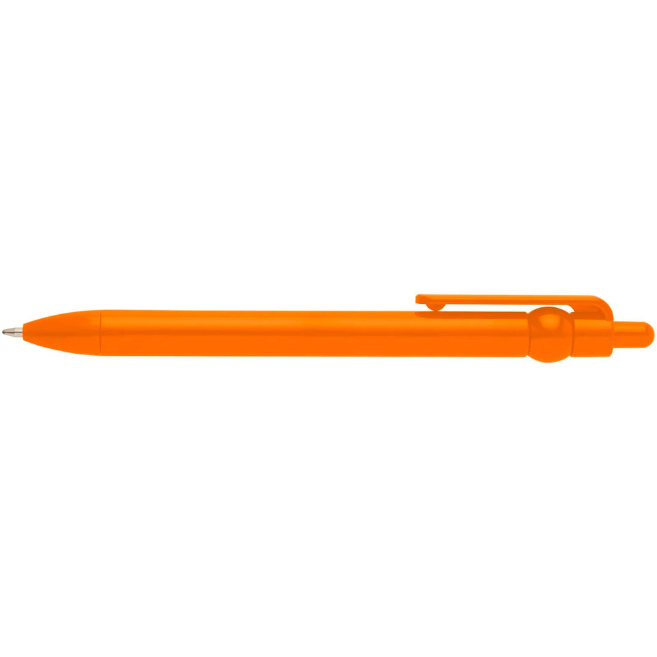 Penna a sfera in plastica riciclata Fidget (inchiostro nero) personalizzato con logo - Pubblienne