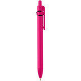 Penna a sfera in plastica riciclata Fidget (inchiostro nero) personalizzato con logo - Pubblienne