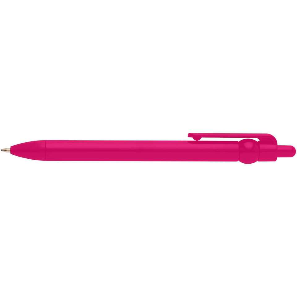 Penna a sfera in plastica riciclata Fidget (inchiostro nero) personalizzato con logo - Pubblienne