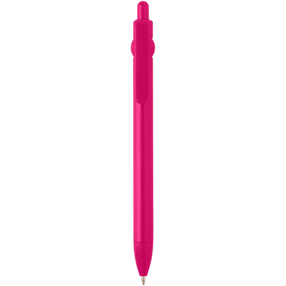 Penna a sfera in plastica riciclata Fidget (inchiostro nero) personalizzato con logo - Pubblienne
