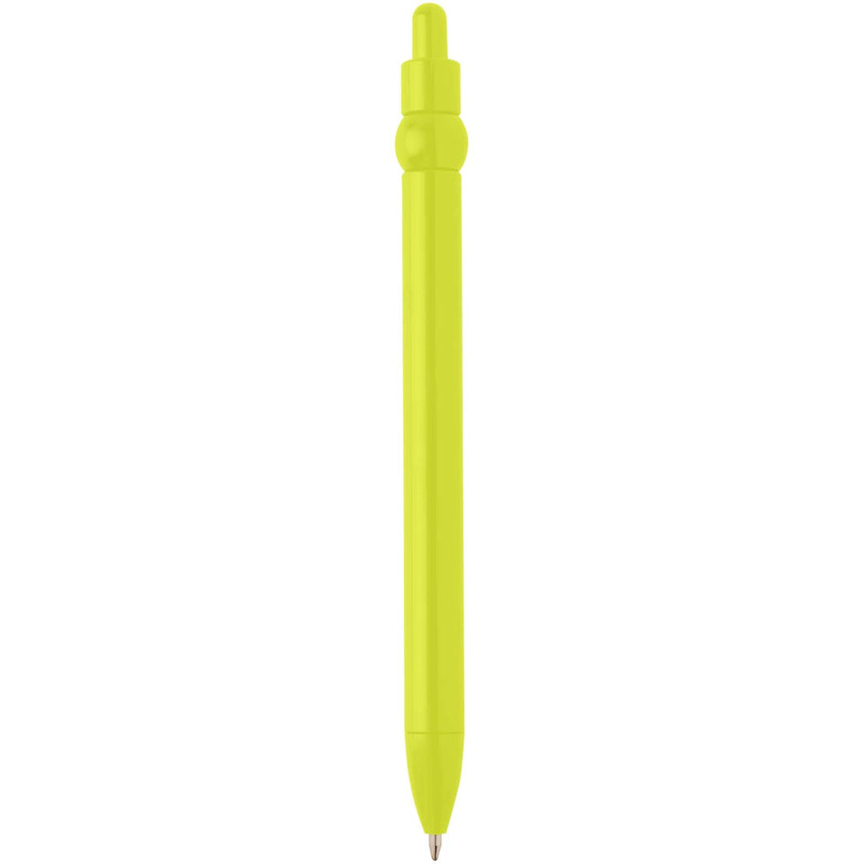 Penna a sfera in plastica riciclata Fidget (inchiostro nero) personalizzato con logo - Pubblienne
