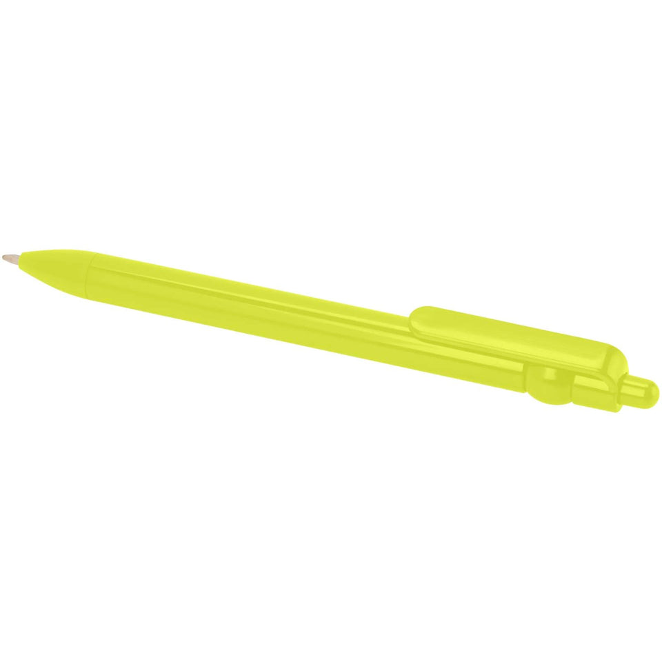 Penna a sfera in plastica riciclata Fidget (inchiostro nero) personalizzato con logo - Pubblienne