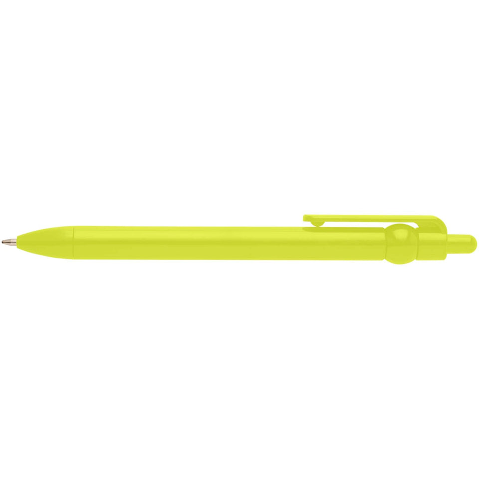 Penna a sfera in plastica riciclata Fidget (inchiostro nero) personalizzato con logo - Pubblienne