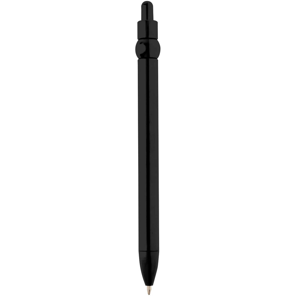 Penna a sfera in plastica riciclata Fidget (inchiostro nero) personalizzato con logo - Pubblienne