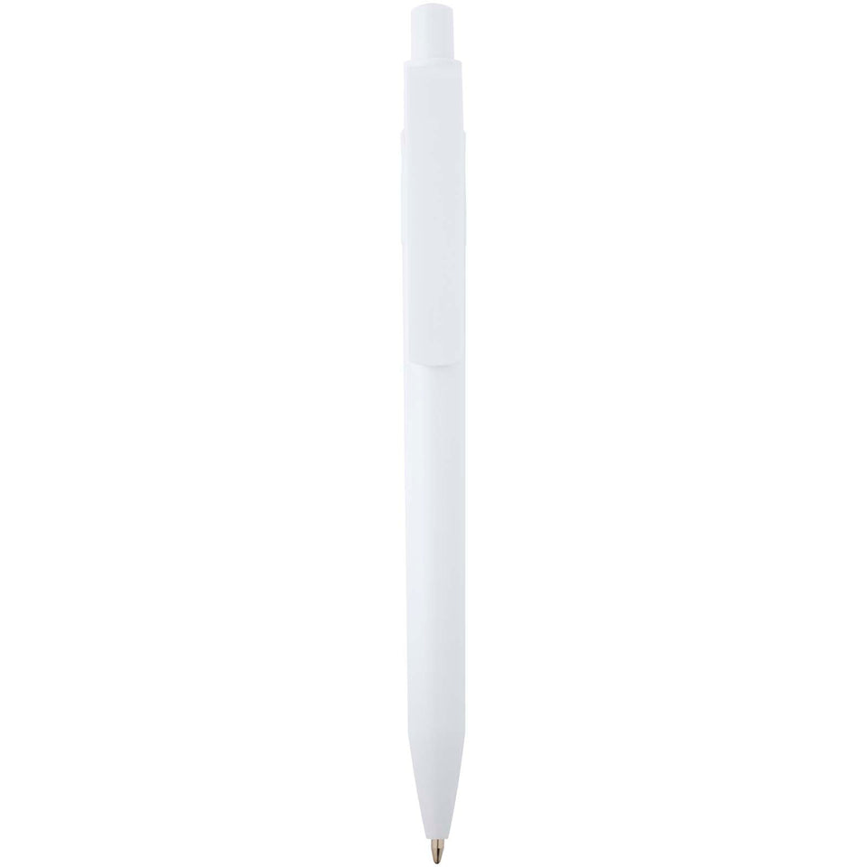 Penna a sfera in plastica riciclata Unica (inchiostro blu) personalizzato con logo - Pubblienne