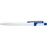 Penna a sfera in plastica riciclata Unica (inchiostro blu) personalizzato con logo - Pubblienne