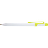 Penna a sfera in plastica riciclata Unica (inchiostro blu) personalizzato con logo - Pubblienne