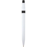Penna a sfera in plastica riciclata Unica (inchiostro blu) personalizzato con logo - Pubblienne