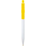 Penna a sfera in plastica riciclata Unica (inchiostro nero) personalizzato con logo - Pubblienne