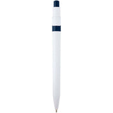 Penna a sfera in plastica riciclata Unica (inchiostro nero) personalizzato con logo - Pubblienne