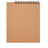 Quaderno a spirale formato A5 con copertina morbida e set di pastelli Doodle personalizzato con logo - Pubblienne