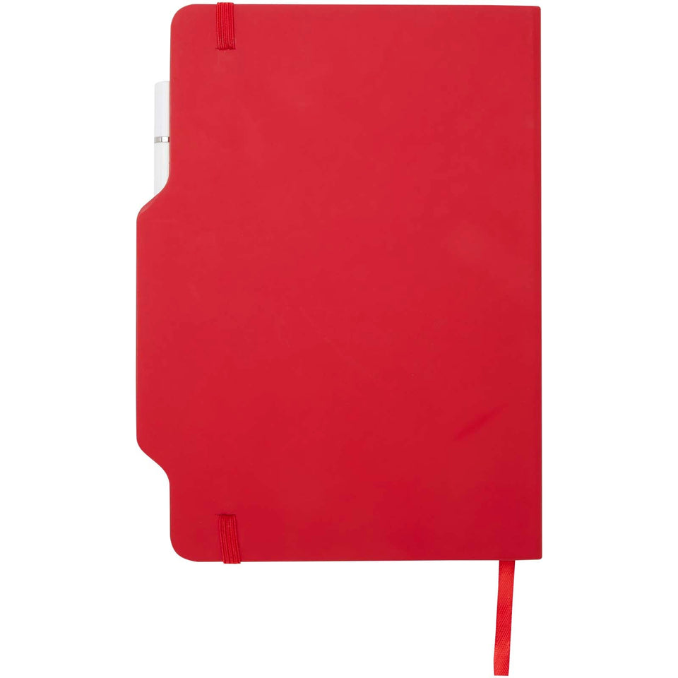 Blocco note formato A5 con copertina rigida e combinazione di penna e matita Nexus personalizzato con logo - Pubblienne