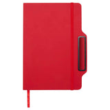 Blocco note formato A5 con copertina rigida e combinazione di penna e matita Nexus personalizzato con logo - Pubblienne