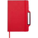 Blocco note formato A5 con copertina rigida e combinazione di penna e matita Nexus personalizzato con logo - Pubblienne