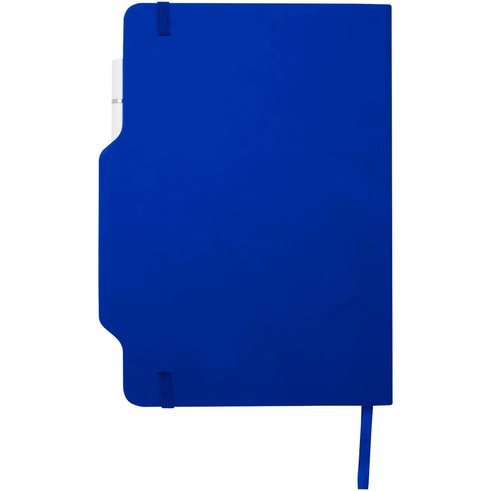Blocco note formato A5 con copertina rigida e combinazione di penna e matita Nexus personalizzato con logo - Pubblienne