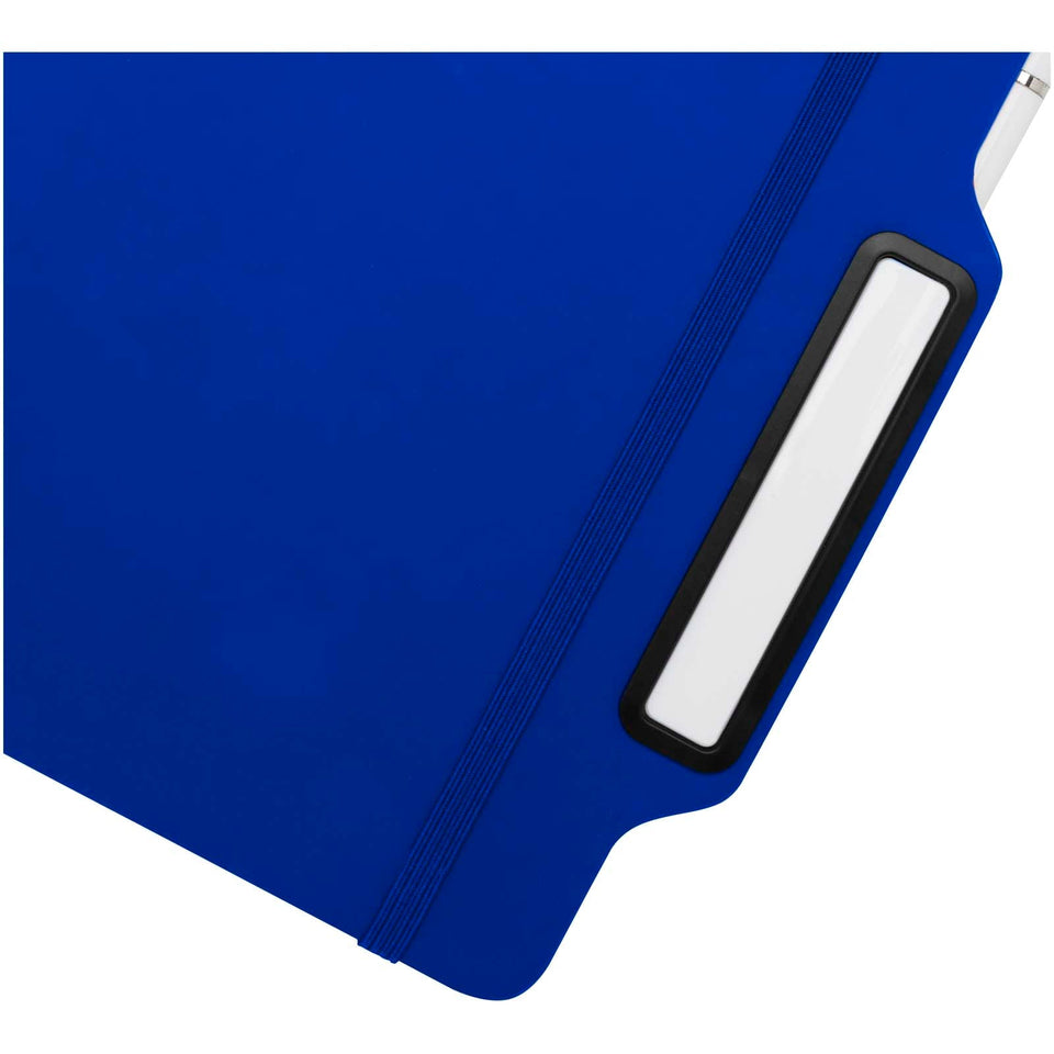 Blocco note formato A5 con copertina rigida e combinazione di penna e matita Nexus personalizzato con logo - Pubblienne