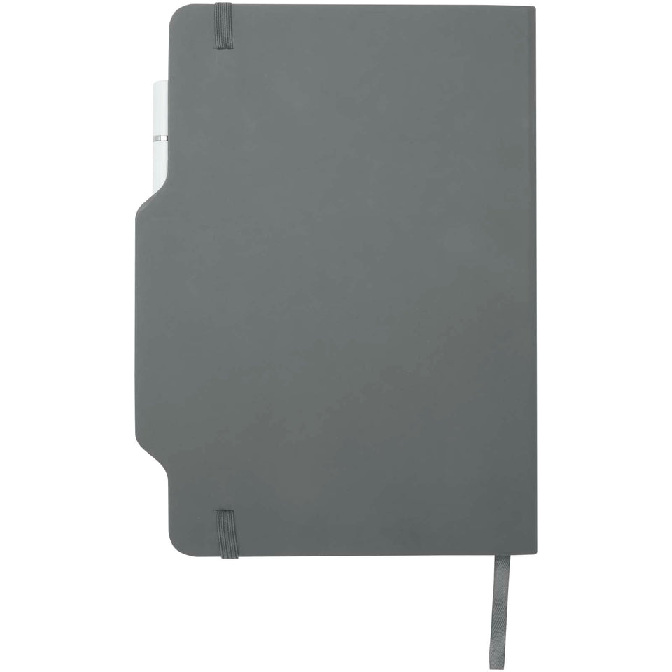 Blocco note formato A5 con copertina rigida e combinazione di penna e matita Nexus personalizzato con logo - Pubblienne
