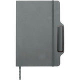 Blocco note formato A5 con copertina rigida e combinazione di penna e matita Nexus personalizzato con logo - Pubblienne