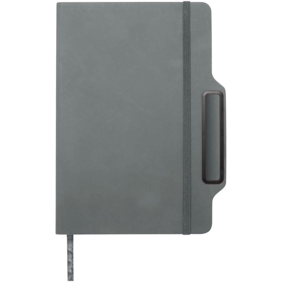 Blocco note formato A5 con copertina rigida e combinazione di penna e matita Nexus personalizzato con logo - Pubblienne