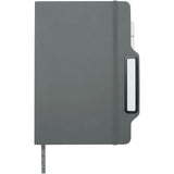 Blocco note formato A5 con copertina rigida e combinazione di penna e matita Nexus personalizzato con logo - Pubblienne