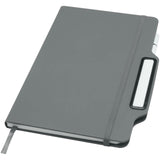 Blocco note formato A5 con copertina rigida e combinazione di penna e matita Nexus personalizzato con logo - Pubblienne