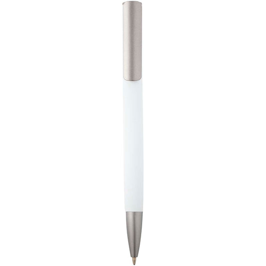 Penna a sfera in alluminio riciclato Ziguur (inchiostro blu) personalizzato con logo - Pubblienne