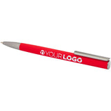 Penna a sfera in alluminio riciclato Ziguur (inchiostro blu) personalizzato con logo - Pubblienne