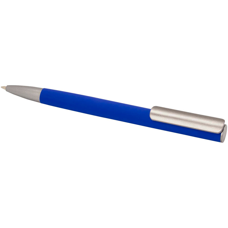 Penna a sfera in alluminio riciclato Ziguur (inchiostro blu) personalizzato con logo - Pubblienne