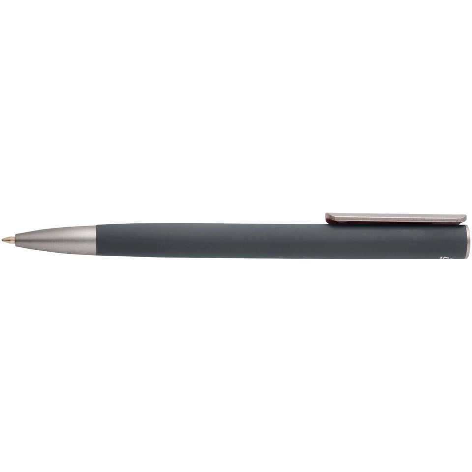 Penna a sfera in alluminio riciclato Ziguur (inchiostro blu) personalizzato con logo - Pubblienne