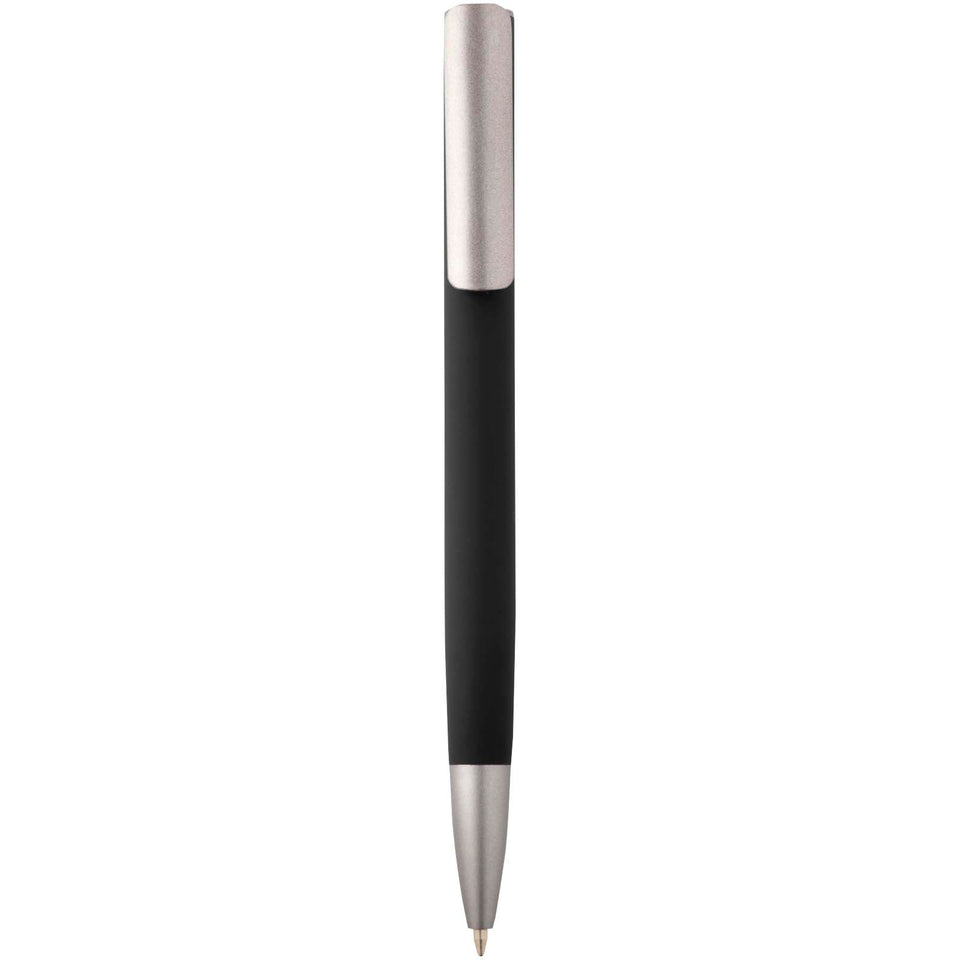 Penna a sfera in alluminio riciclato Ziguur (inchiostro blu) personalizzato con logo - Pubblienne