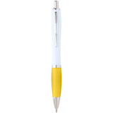 Penna a sfera in plastica riciclata Nash (inchiostro nero) personalizzato con logo - Pubblienne