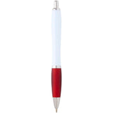 Penna a sfera in plastica riciclata Nash (inchiostro nero) personalizzato con logo - Pubblienne
