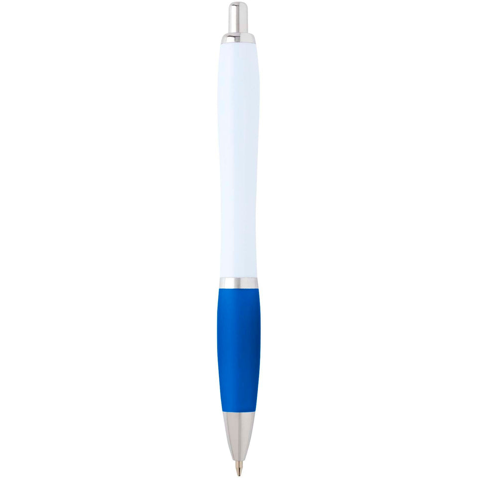 Penna a sfera in plastica riciclata Nash (inchiostro nero) personalizzato con logo - Pubblienne