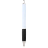 Penna a sfera in plastica riciclata Nash (inchiostro nero) personalizzato con logo - Pubblienne