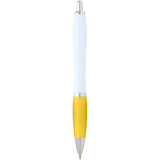 Penna a sfera in plastica riciclata Nash (inchiostro blu) personalizzato con logo - Pubblienne