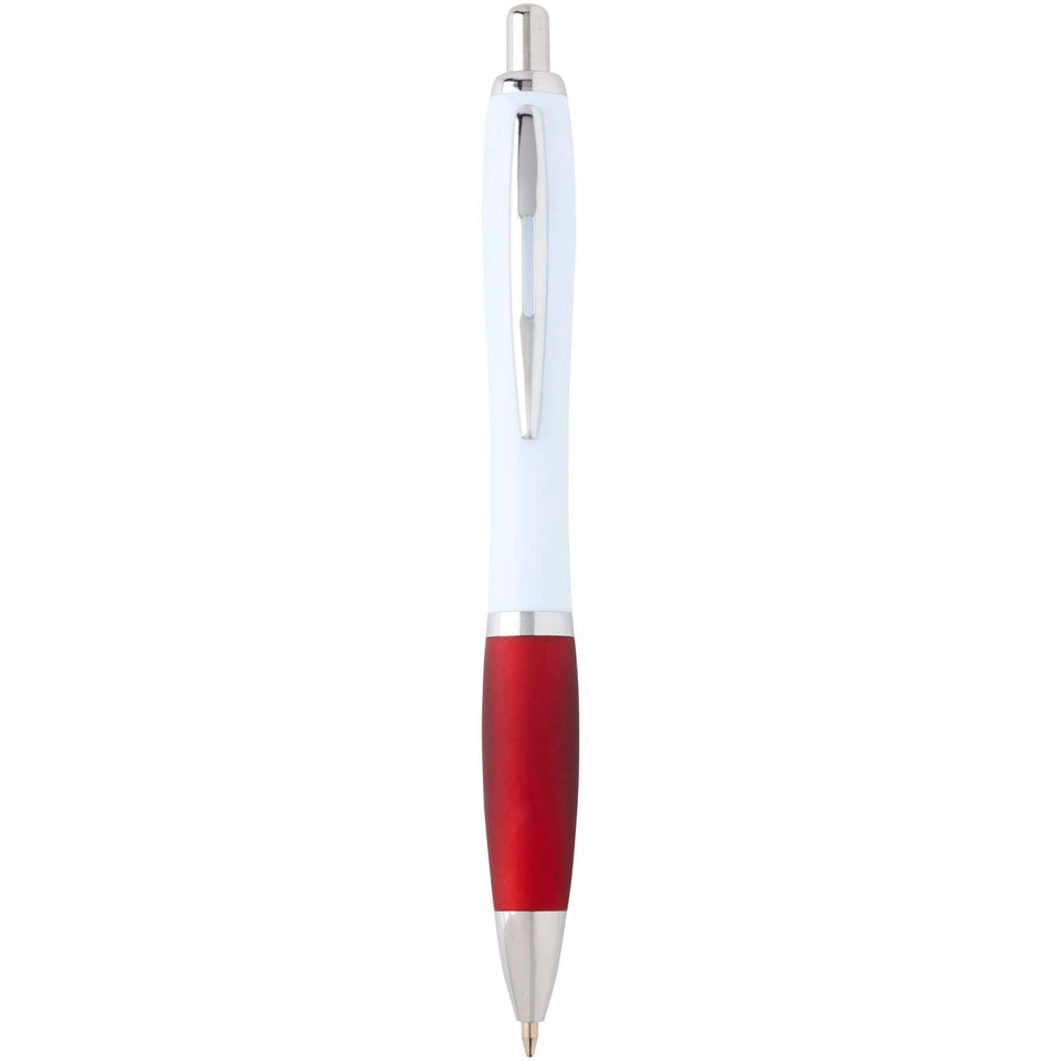 Penna a sfera in plastica riciclata Nash (inchiostro blu) personalizzato con logo - Pubblienne